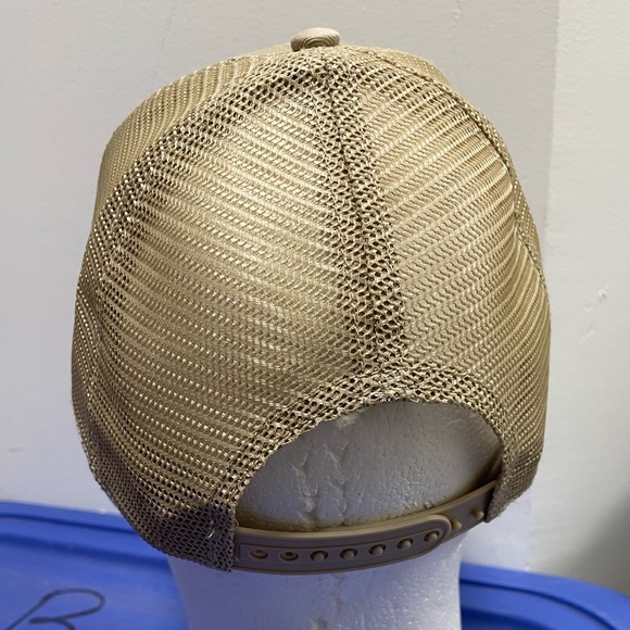 Cummins Diesel Camo Camouflage Bill Snapback Tan Mesh Cap/Hat - Picture 6 of 11